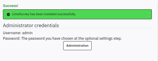 Installed